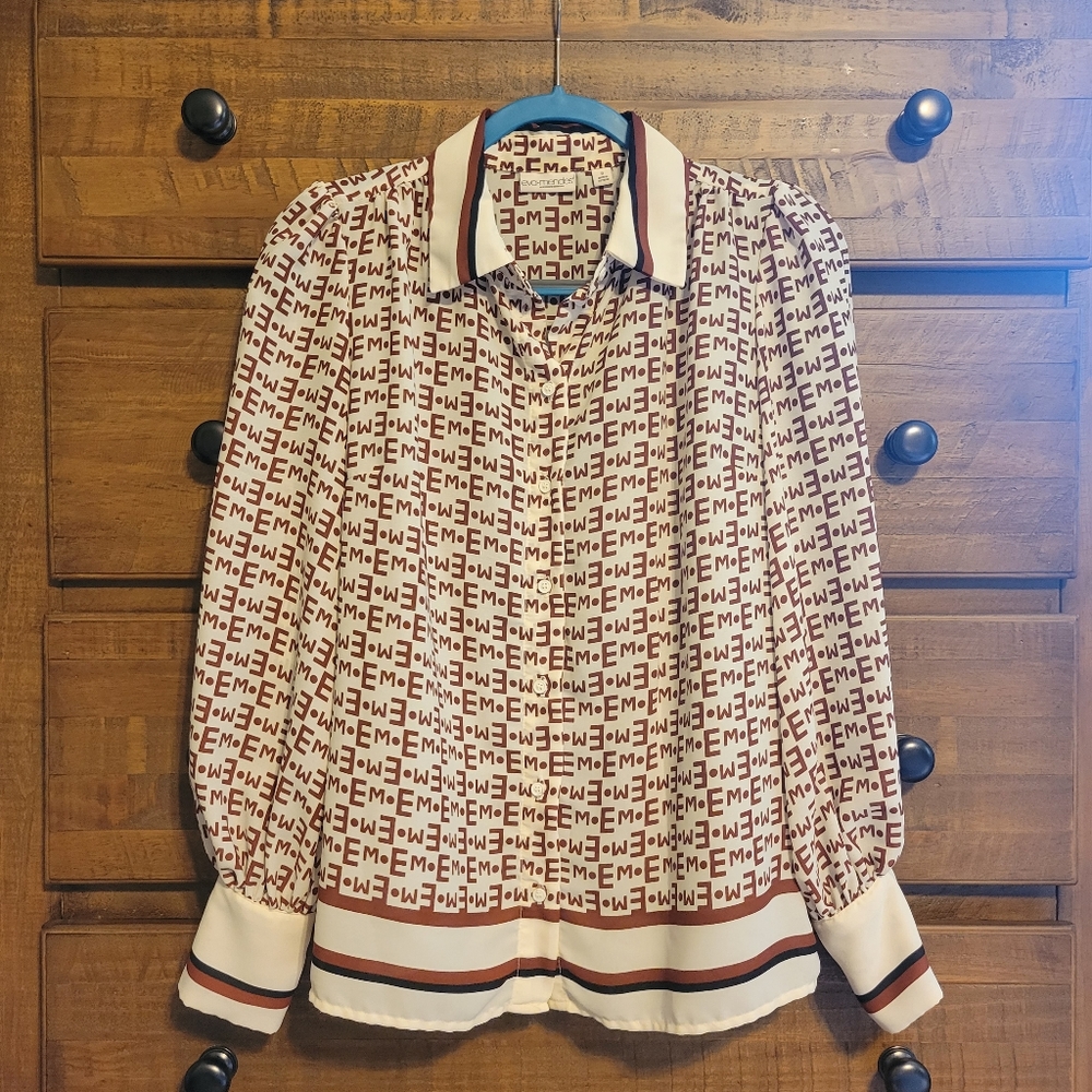 Eva Mendez blouse size small